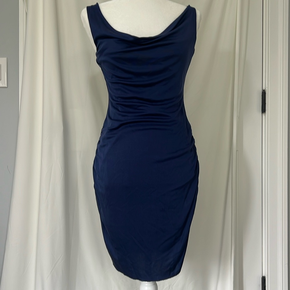 Graham and Spencer navy dress
